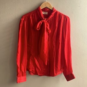 Vintage Button down Sheer Shirt